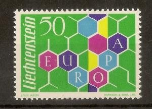 Liechtenstein 1960 Europa SG404 MNH Cat£140