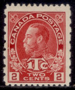 CANADA GV SG236, 2c + 1c bright rose-red, M MINT. Cat £45.