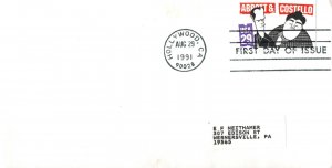 US FIRST DAY COVER SET OF 5 DIFFERENT AMERICAN COMEDIANS SERIES OF 1991