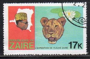 Zaire 907 - Cto - Lion (2)