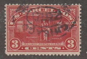 U.S. Scott #Q3 Parcel Post Stamp - Used Stamp