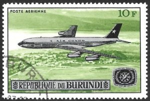 Burundi Air-Mail Scott # C55 Used/CTO. All Additional Items Ship Free.