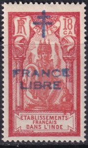 French India 1942 Sc 162 MLH*