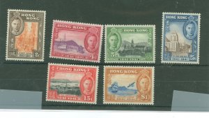 Hong Kong #168-173 Unused Single (Complete Set) (King)