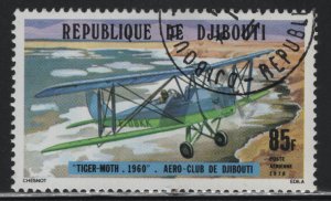 Djibouti C111 Tiger Moth 1978