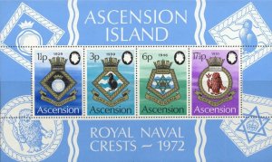 Ascension Scott #'s 159a MNH