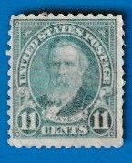 US SCOTT#563 1922 11c RUTHERFORD B. HAYES - UNUSED