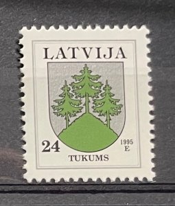 (665) LATVIA 1995 : Sc# 372 TUKUMS 1995 MUNICIPAL ARMS - MNH VF