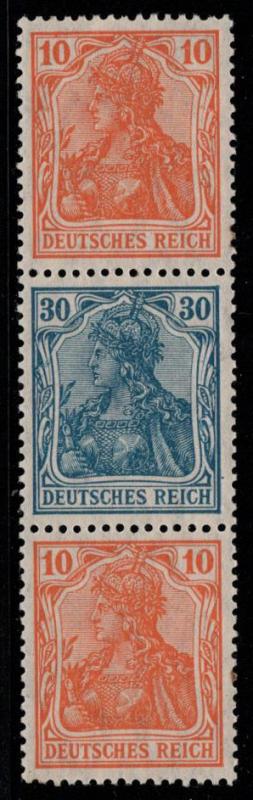 Germany Scott # 119 (2), 123, mint nh, se-tenant, Mi# S16