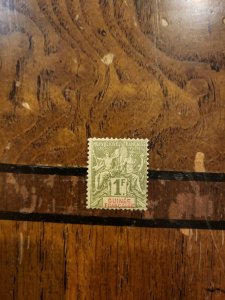 Stamps French Guinea Scott #17 h