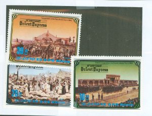 Korea (North) #2398-400 Mint (NH) Single (Complete Set) (Train)