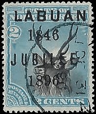 LABUAN   #67 USED (2)