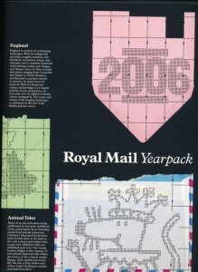 GB ROYAL MAIL 2006 YEAR PACK MNH STAMPS