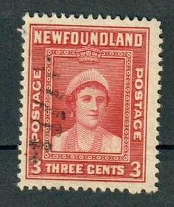 Newfoundland #255 used single - perf 12.5