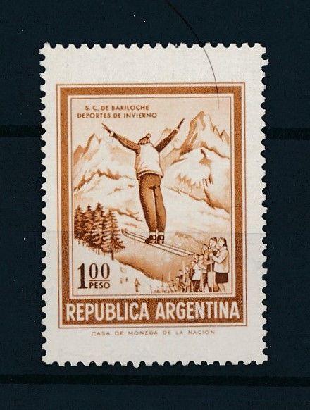 [75192] Argentina 1971 Wintersport Ski jumping Without watermark MNH