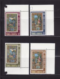 Turks and Caicos Islands 196-199 Set MNH Christmas (C)