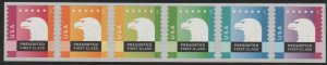 5013-18,  Eagle - Presort  Strip of 6 W/Back# 8260, MNH.