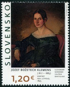 HERRICKSTAMP NEW ISSUES SLOVAKIA Sc.# 774 Art 2017 Paintings