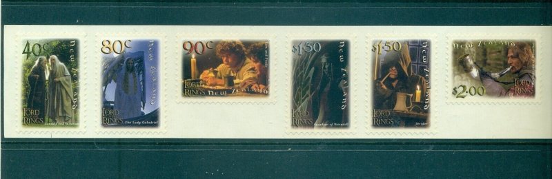 New Zealand - Sc# 1761a. 2001 Lord of the Rings. MNH Strip. $16.00.