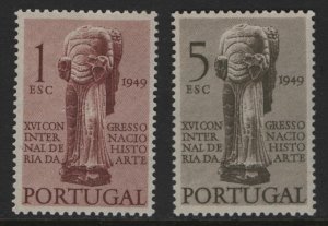 PORTUGAL,  711-712   MINT HINGED