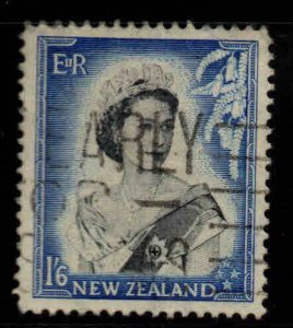 New Zealand Scott 298 Used QE2 stamp