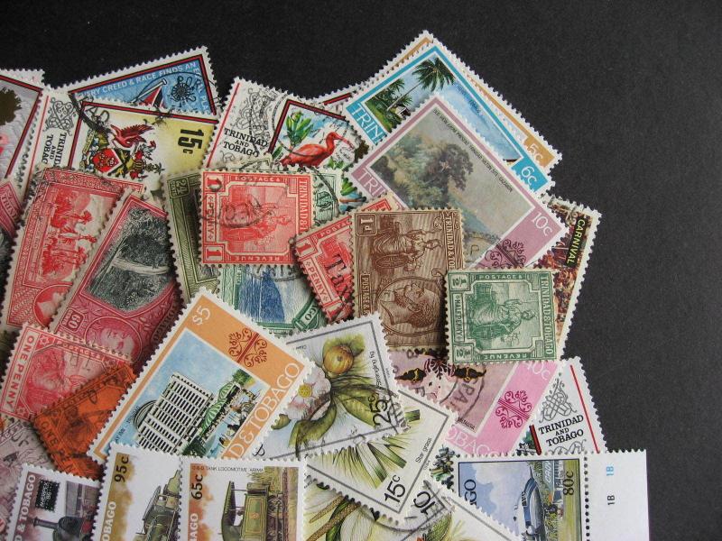 Collection breakdown! TRINIDAD & TOBAGO 65 different, some mixed condition