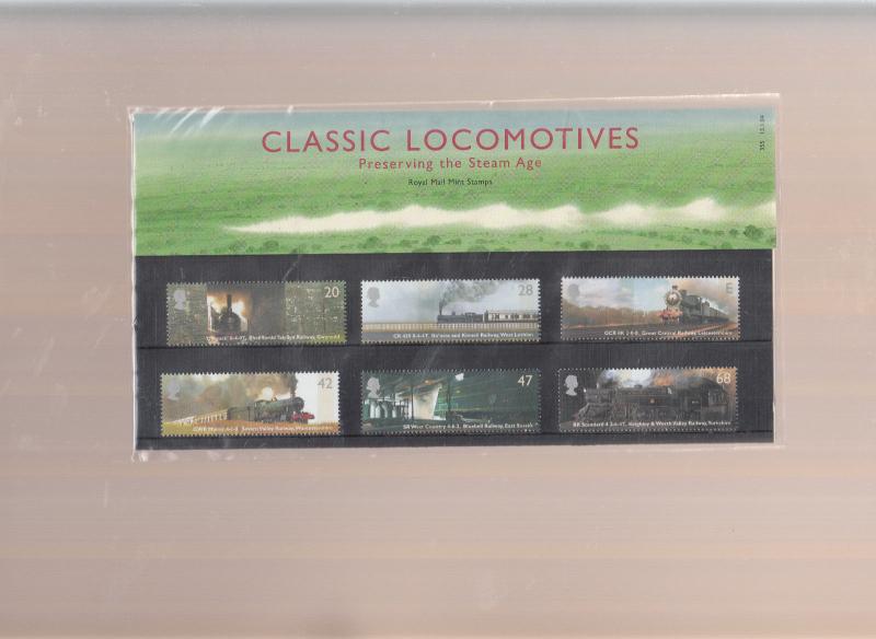 2004 CLASSIC LOCOMOTIVES PRESENTATION PACK