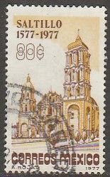MEXICO 1154, 80¢ 400th Anniv OF THE CITY OF SALTILLO. USED. VF. (823)
