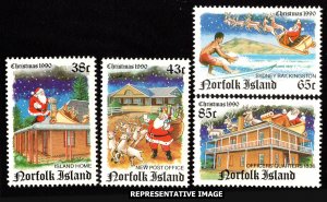 Norfolk Islands Scott 491-494 Mint never hinged.
