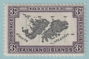 FALKLAND ISLANDS 69 MINT HINGED OG* NO FAULTS VERY FINE! NRN