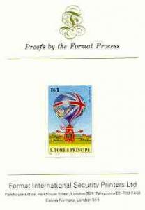 St Thomas & Prince Islands 1980 Balloons 1Db (Lunardi...