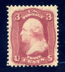 US SCOTT #65-E15h MINT-VF-OG-LH W/ CROWE CERT SCV $550 (5/15/24 GP)