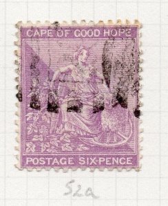 Cape of Good Hope 1884-90 QV Early Issue Fine Used 6d. NW-206546