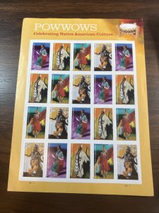 Scott#5978-81-Powwows: Native American Culture of 20 Forever Stamps-MNH-US