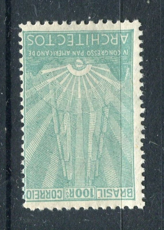 BRAZIL; 1930 early Architects issue Mint hinged 100r. value