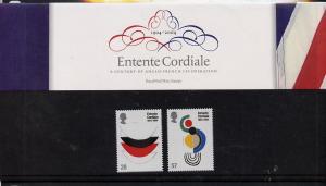 Great Britain 2004 Centenary of the Entente Cordiale set ...
