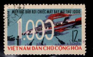 North Viet Nam Scott 423 commerate 1000th downed plane stamp NGAI Michel 442