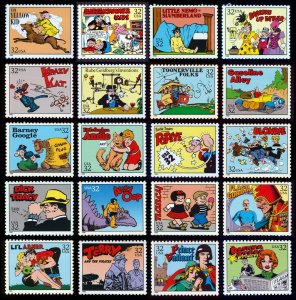 #3000a-t 32c Comic Strip Classics, Singles, Mint **ANY 5=FREE SHIPPING**