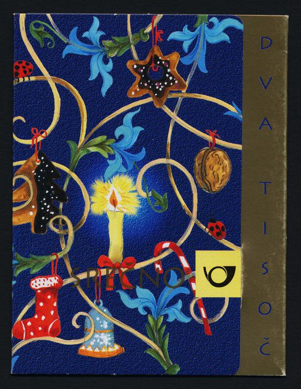 Slovenia 365a Booklet MNH Christmas, Millennium