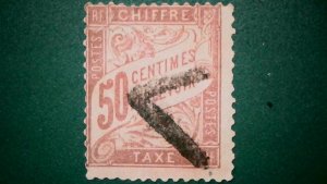 1922 France Chinese #239 FR-Ch J40 50 Centimes