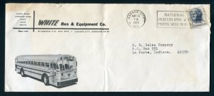 1966 White Bus Company - Kansas City, Missouri to La Porte, Indiana - School Bus