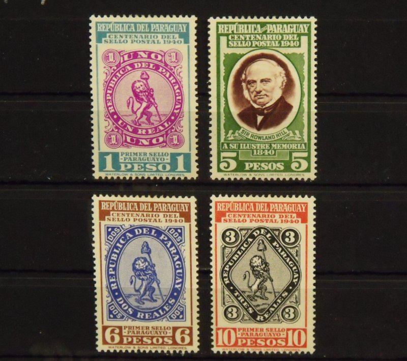 11522   Paraguay   MH # 378, 379, 380, 381         CV$ 4.15