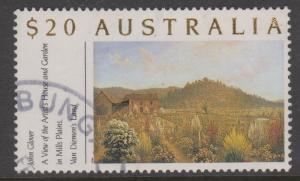 Australia Paintings 1990 $20 John Glover House and Gardens  VFU