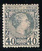 MONACO SCOTT 7 YVERT 7 MINT NG 