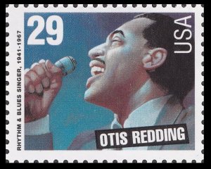 US 2728 Rhythm & Blues Singer Otis Redding 29c single MNH 1993