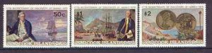 COOK ISLANDS - 1977 - Discovery of Hawaii - Perf 3v Set - Mint Never Hinged