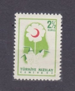 1957 Turkey Z224 Medicine - Red Crescent  1,50 €