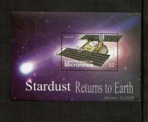 Micronesia 2006 - Space Stardust - Souvenir Stamp Sheet - Scott #701 - MNH