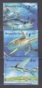 2001 Niuafo'ou 375-377 Marine fauna 12,00 €