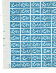 Fort Duquesne 3c US Postage Sheet #1123 VF MNH